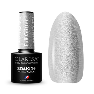 Claresa gel polish - Full glitter 1 - 5g.