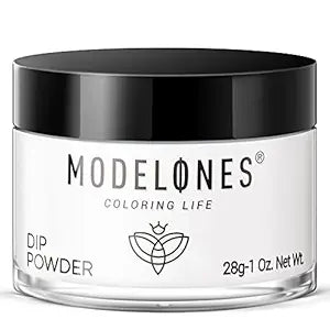 Modelones Dip Powder White Color - 1oz.