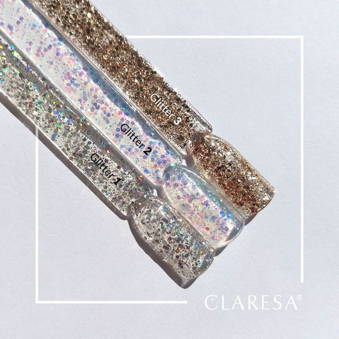 Claresa gel polish - Glitter 2 - 5g.