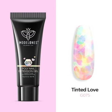 Modelones Single Poly Nail Gel (15g) Tinted love 075