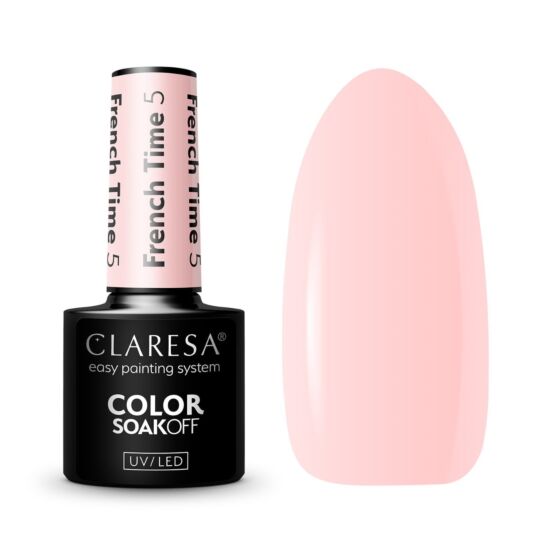 Claresa gel polish - French time 5 - 5g.